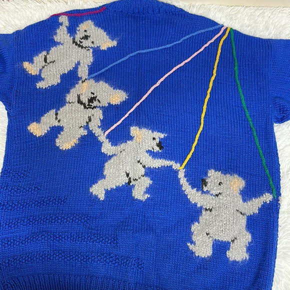 Liz Newmans Designer knit Australian Sweater 100% Wool - Picture 8 of 12